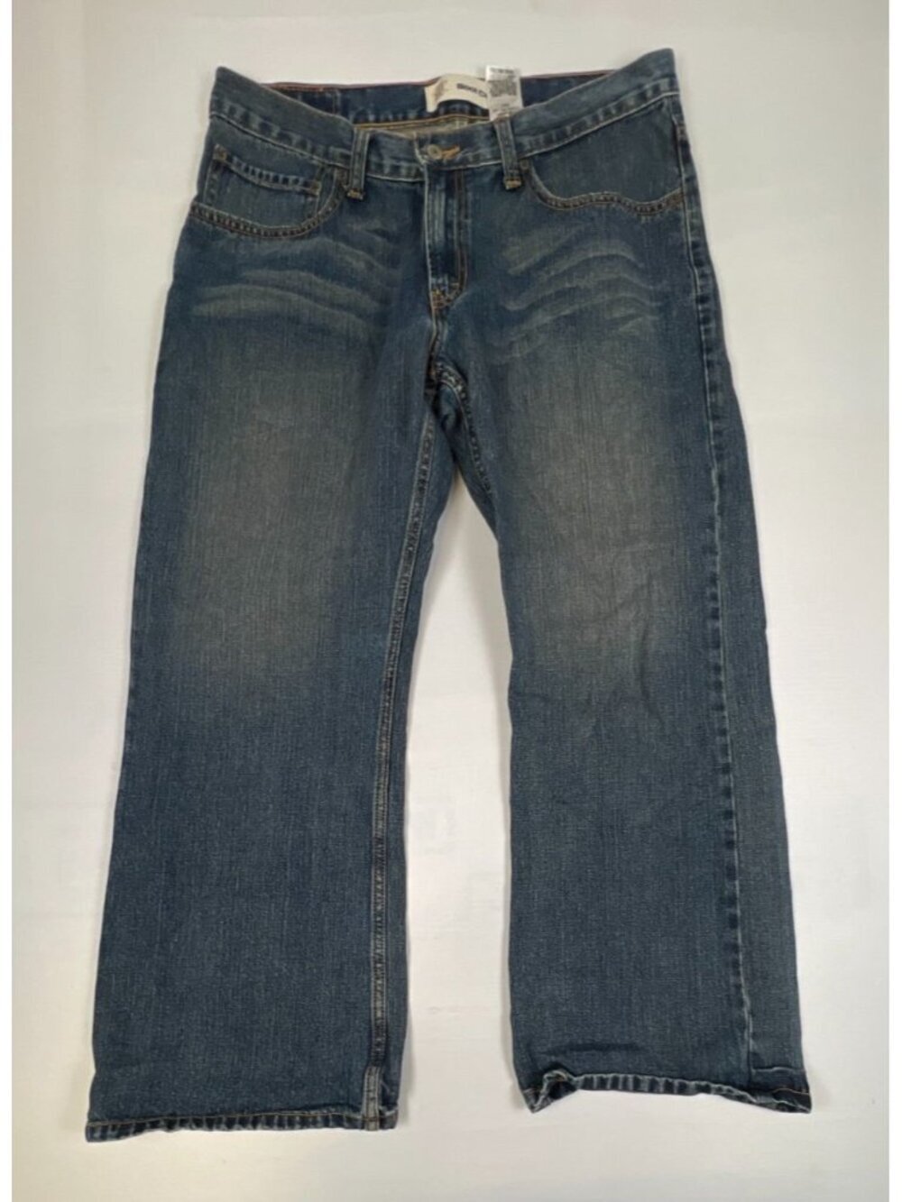 Levi's 527 Bootcut Jeans Boys Size 16 Husky Blue Denim W34 L28